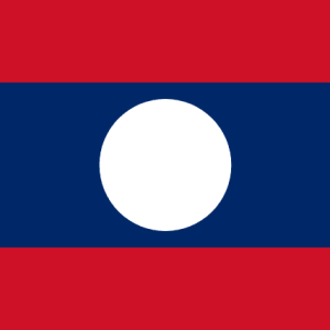 Laos Bayrağı 100x150 cm
